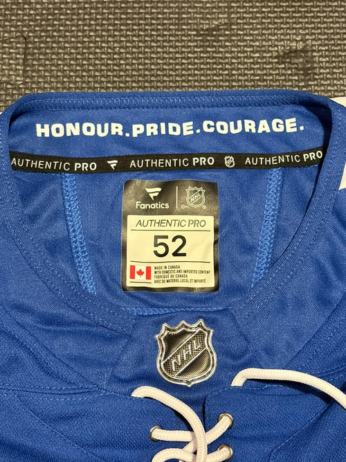 Auston Matthews #34 Toronto Maple Leafs Fanatics Premium Jersey - Blue