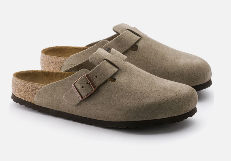 Birkenstock Boston Big Buckle Clog - Taupe