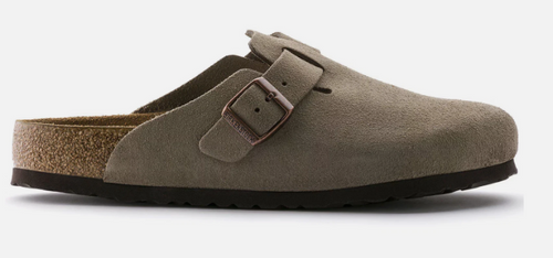 Birkenstock Boston Big Buckle Clog - Taupe