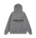 Fear of God Essentials Hoodie - Grey/Black