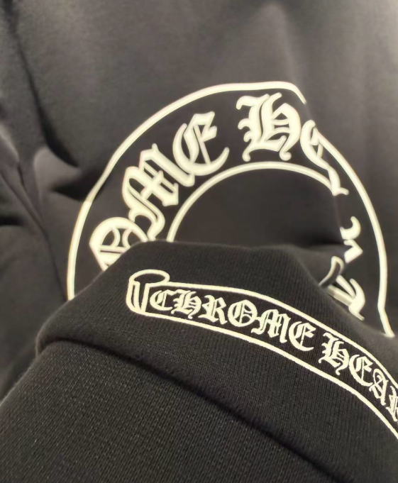 Chrome Hearts Sweater - Black with White Logo