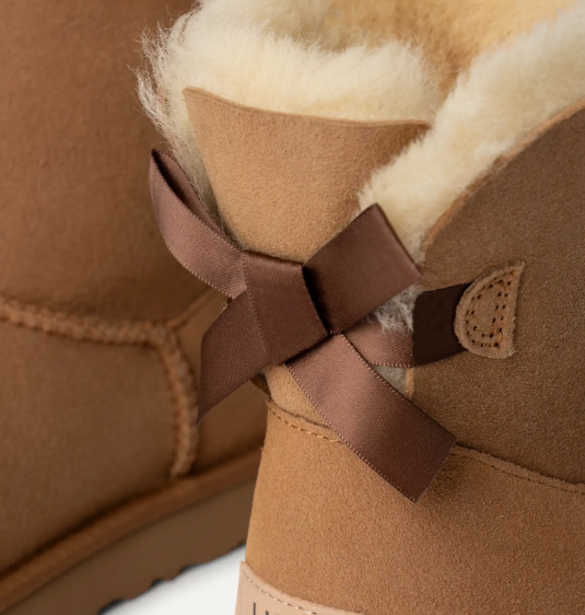 UGG Mini Bailey Bow - Chestnut