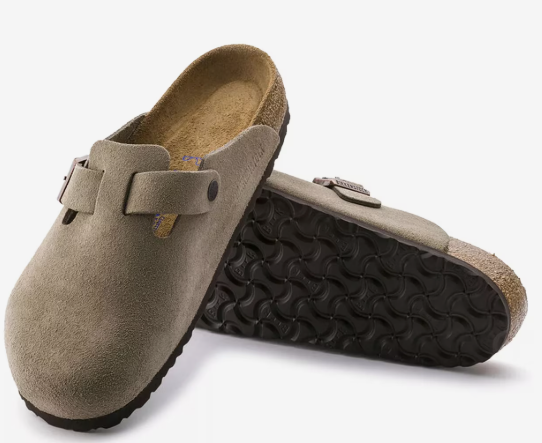 Birkenstock Boston Big Buckle Clog - Taupe