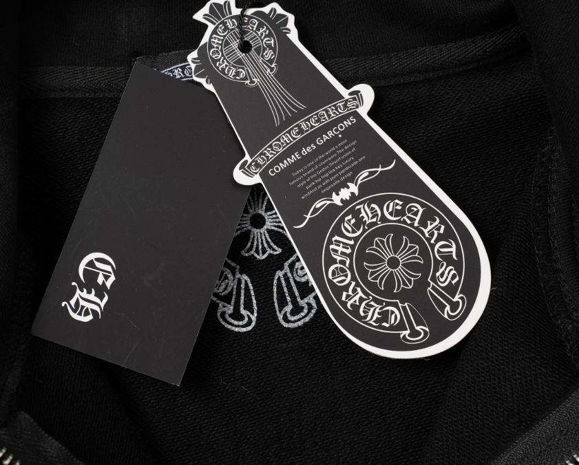 Chrome Hearts Zip-Up - Black