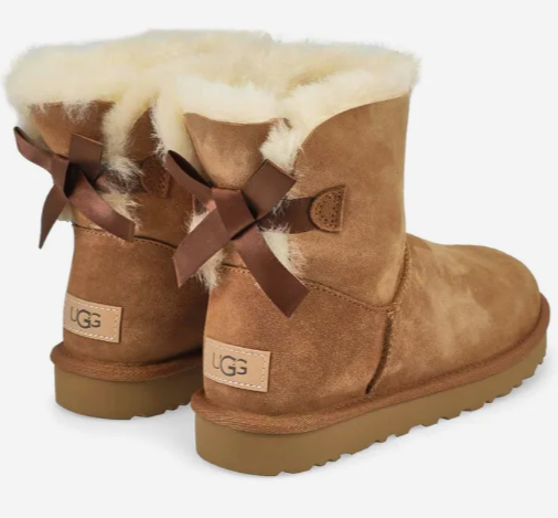 UGG Mini Bailey Bow - Chestnut
