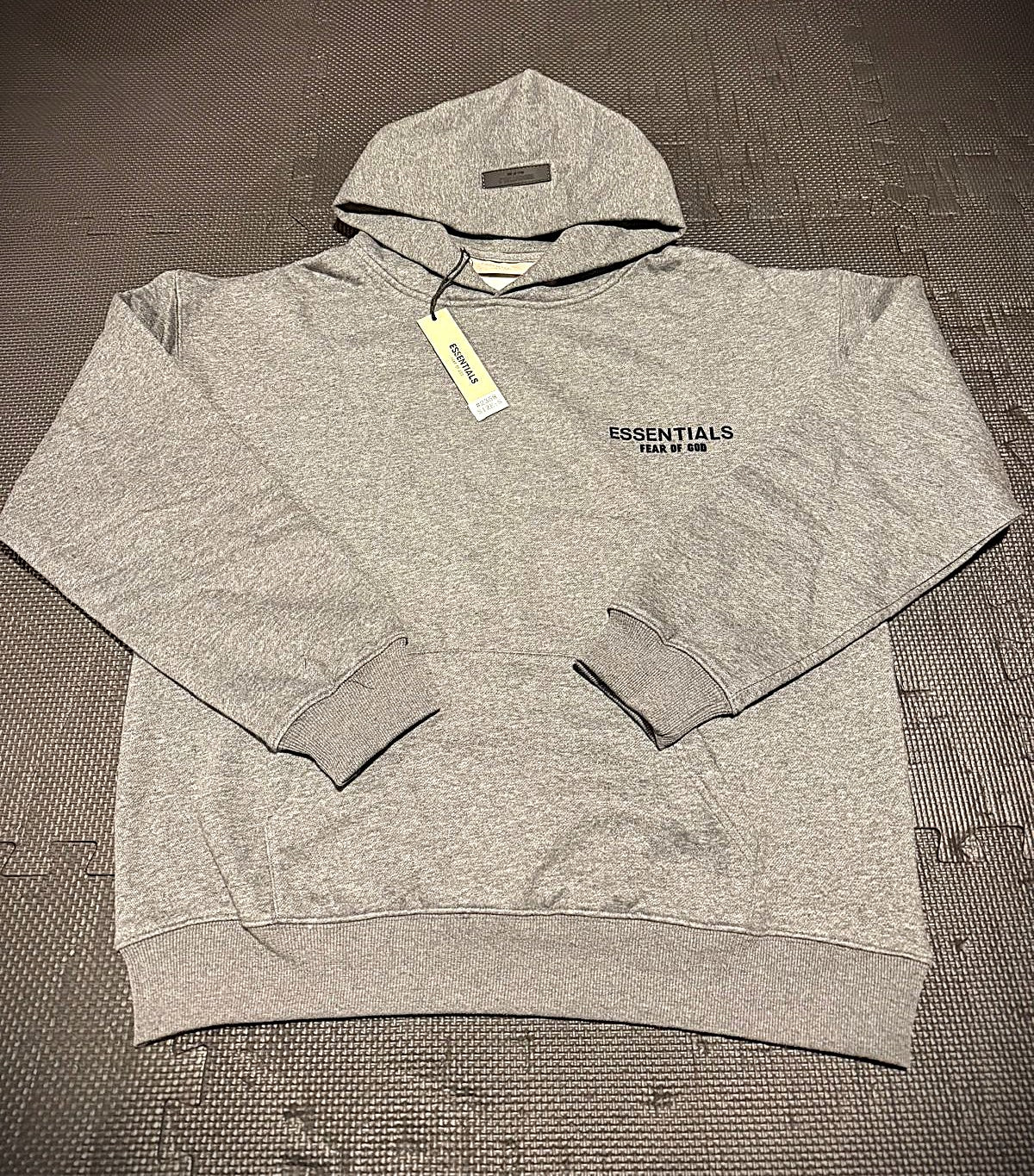 Fear of God Essentials Hoodie - Grey/Black
