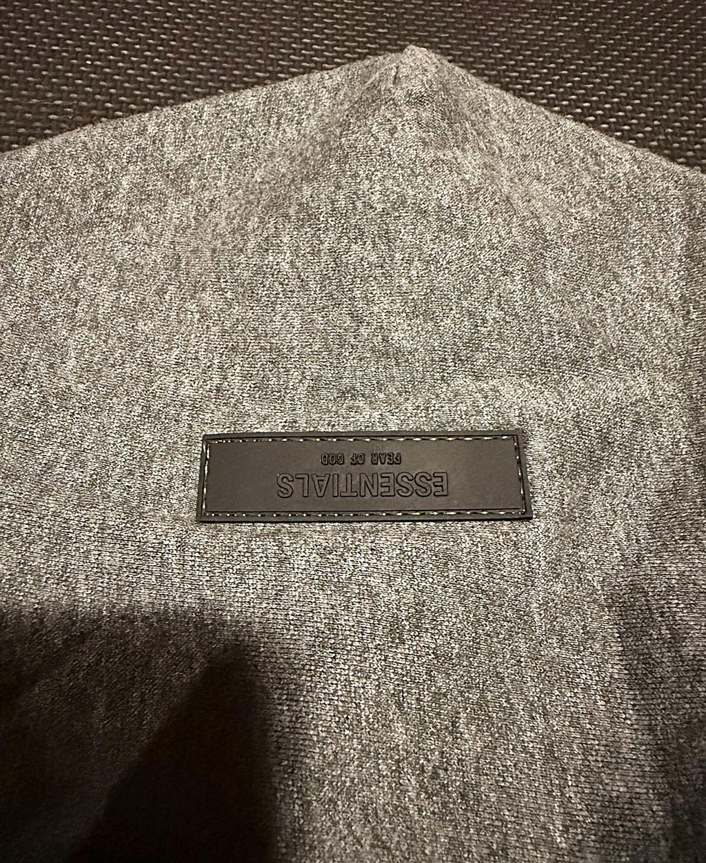 Fear of God Essentials Hoodie - Grey/Black