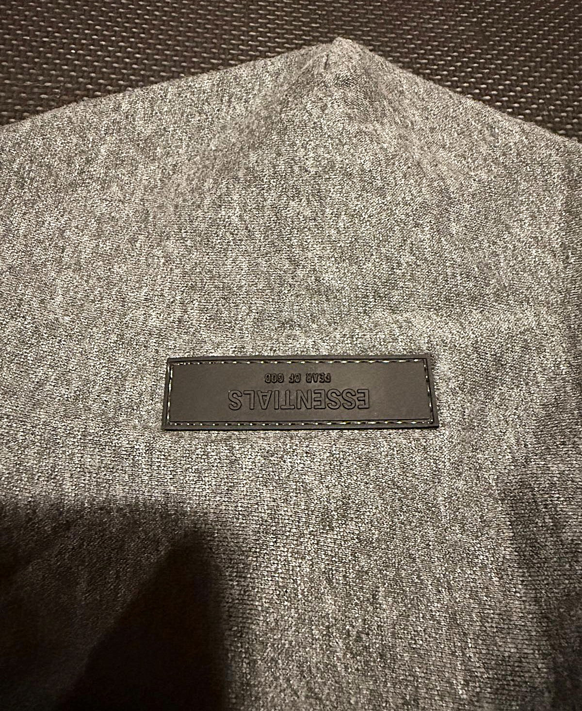 Fear of God Essentials Hoodie - Grey/Black