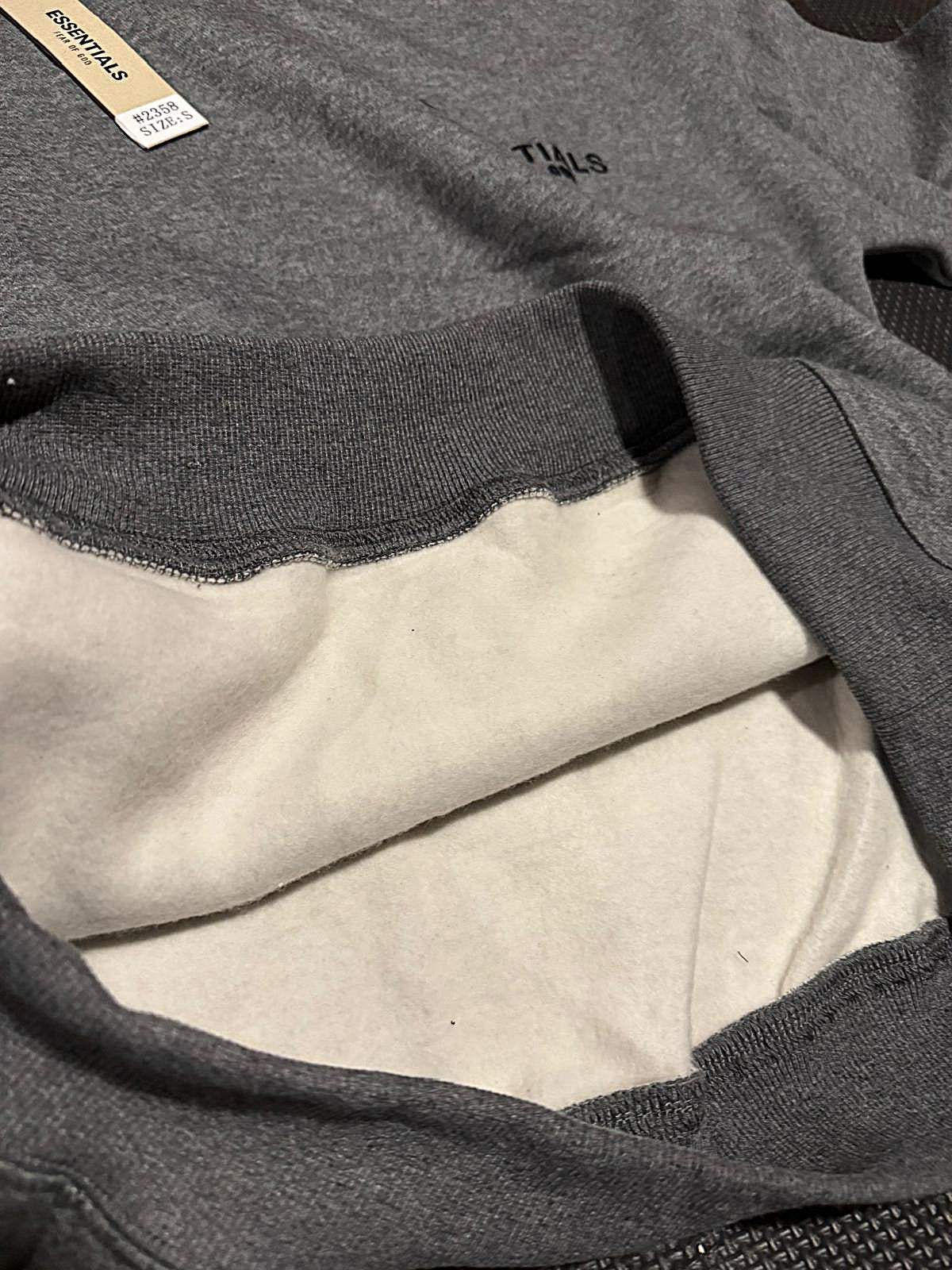 Fear of God Essentials Hoodie - Grey/Black