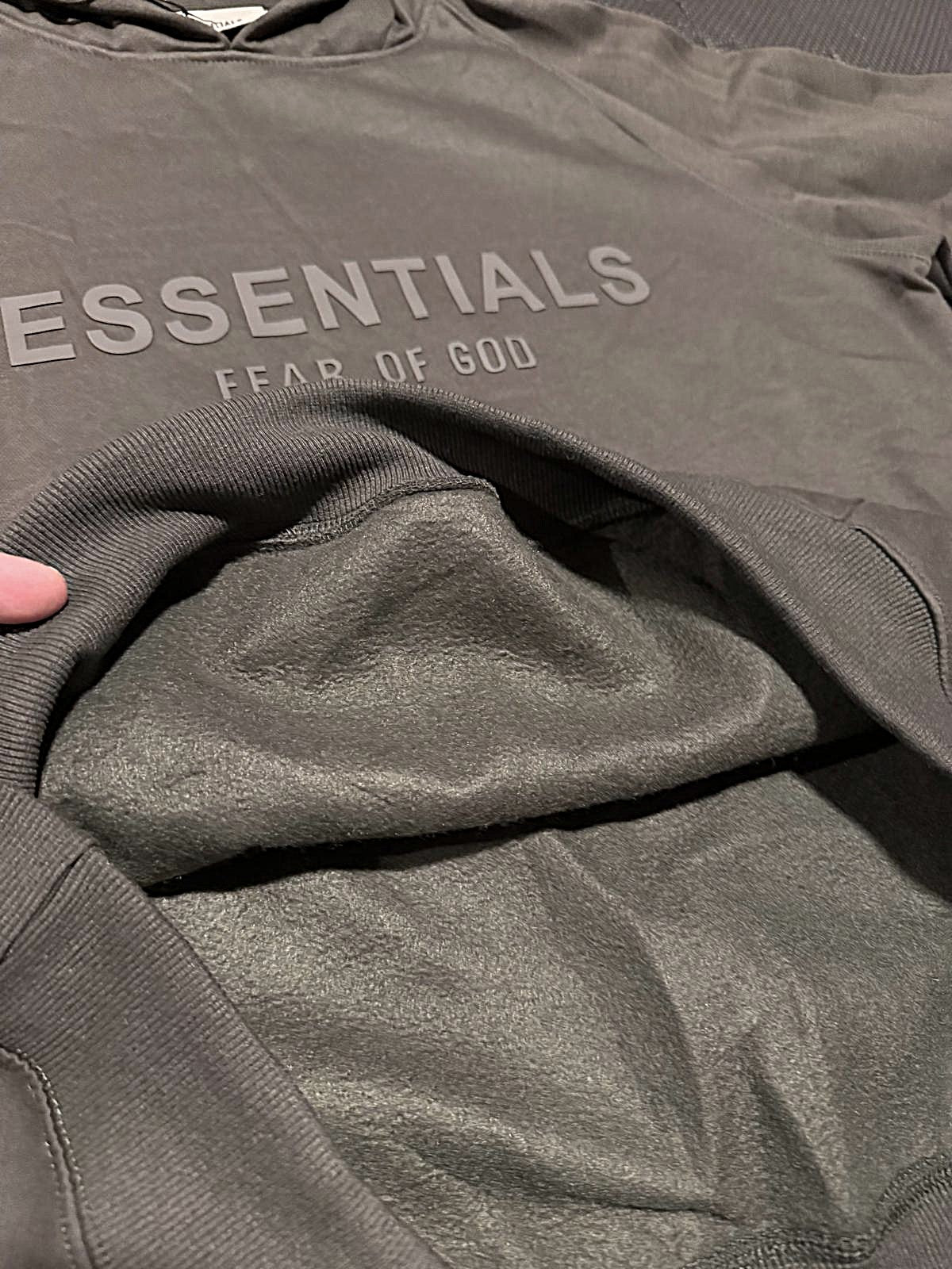 Fear of God Essentials Hoodie - Wood