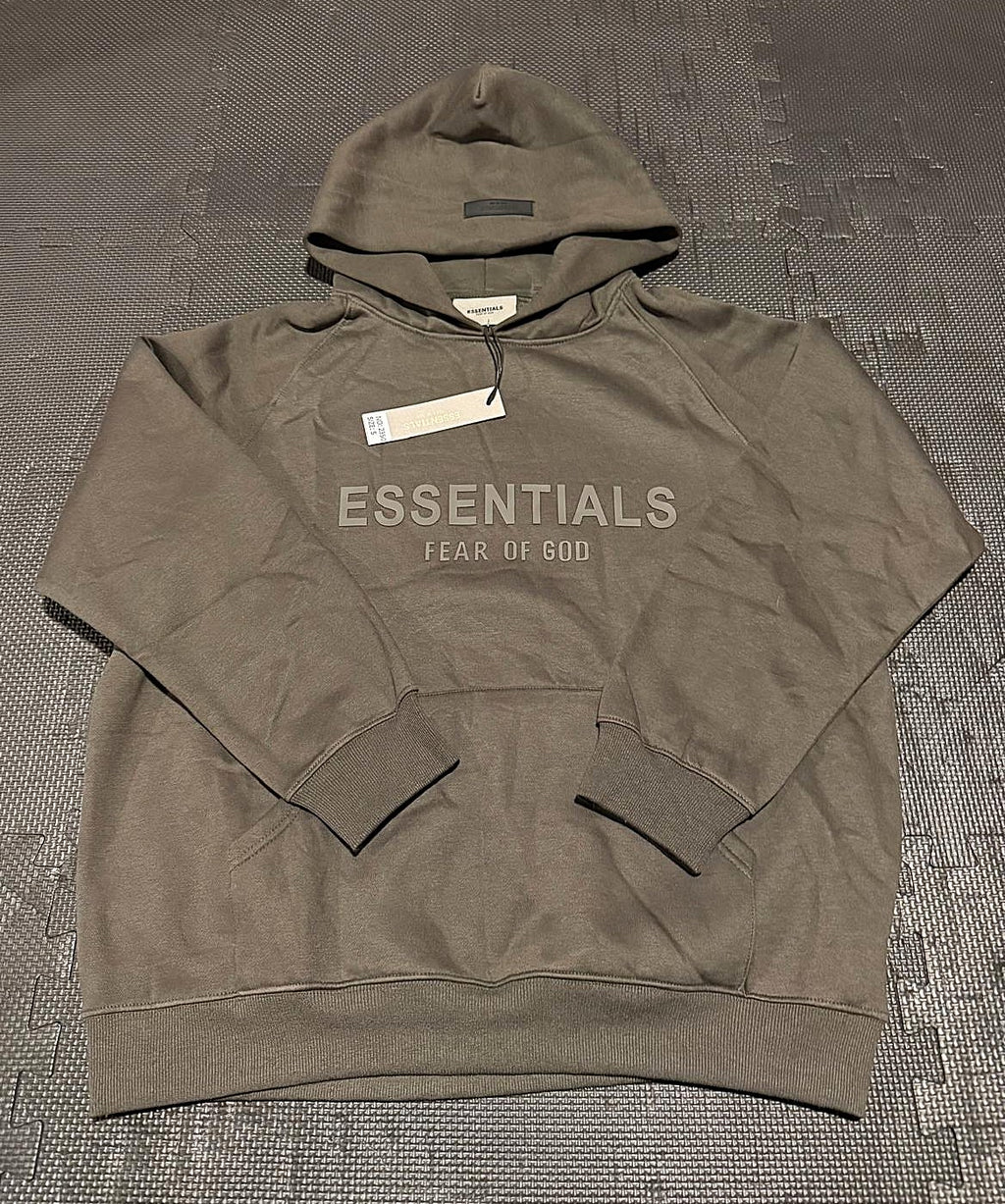 Fear of God Essentials Hoodie - Wood