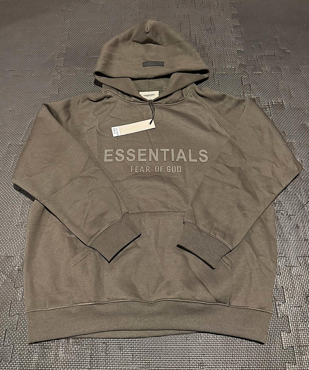 Fear of God Essentials Hoodie - Wood