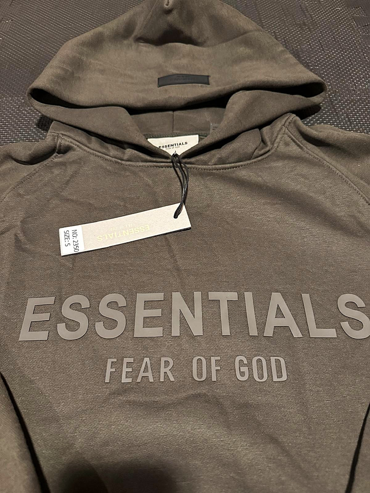 Fear of God Essentials Hoodie - Wood