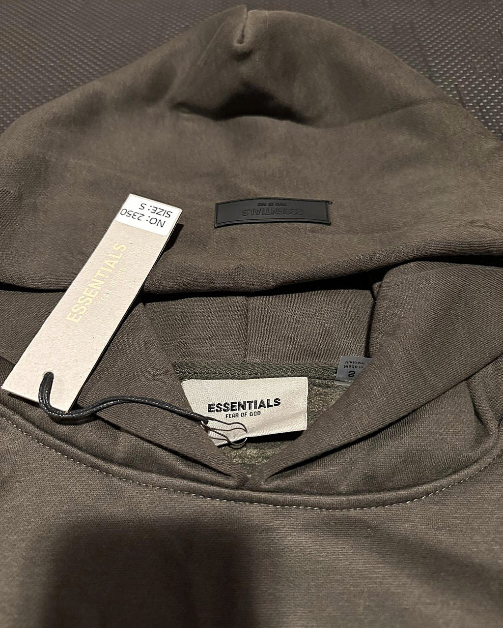 Fear of God Essentials Hoodie - Wood