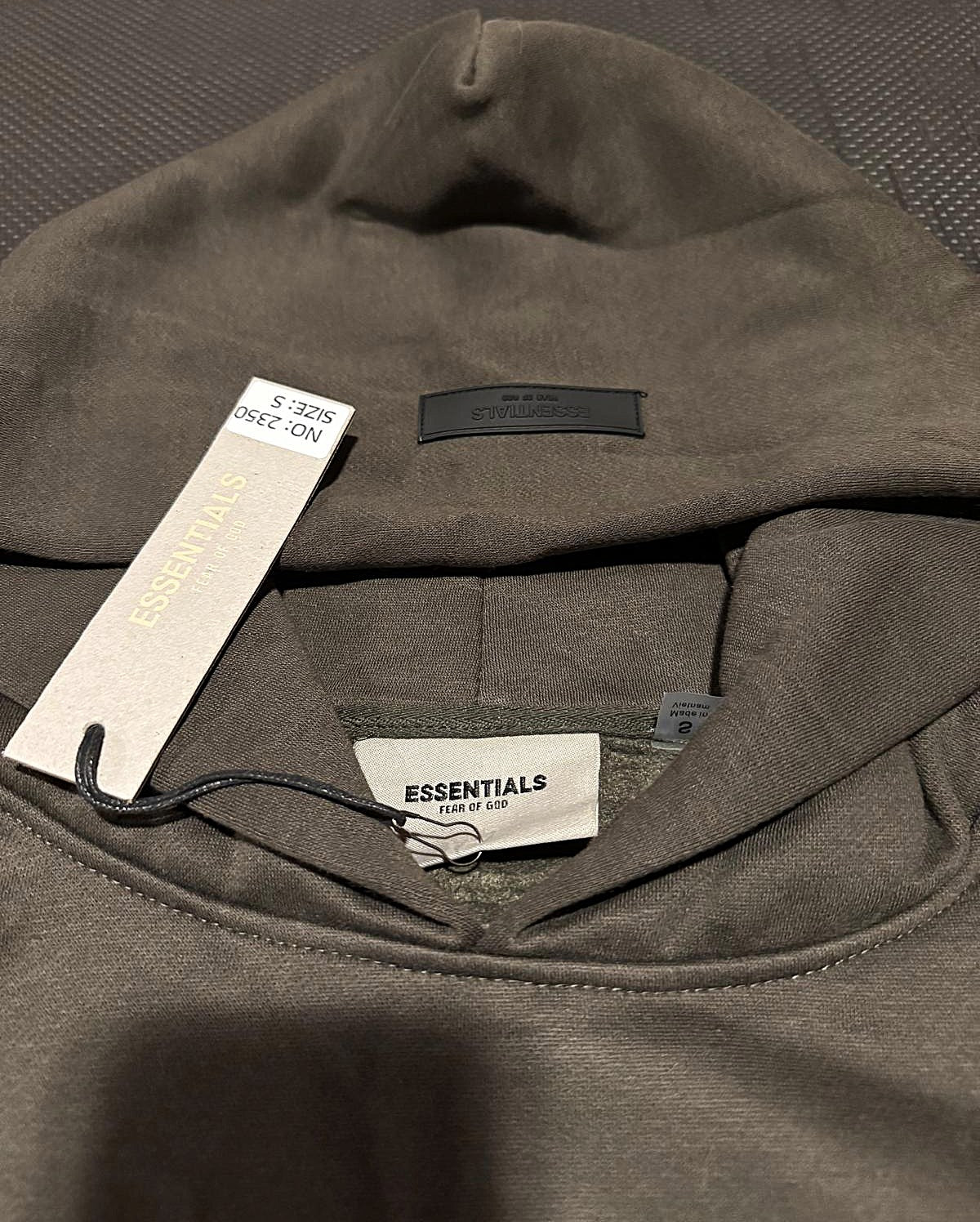 Fear of God Essentials Hoodie - Wood