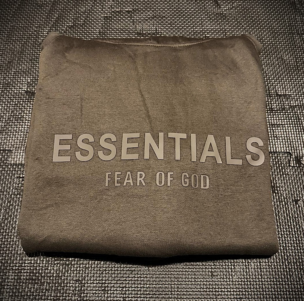 Fear of God Essentials Hoodie - Wood