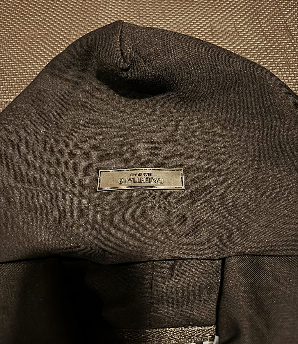Fear of God Essentials Hoodie - Black/Black