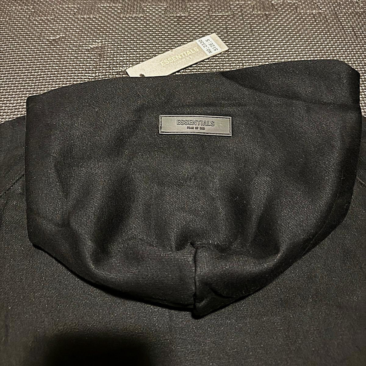 Fear of God Essentials Hoodie - Black/Black